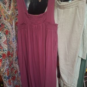 Women's Purple Sleeveless Top